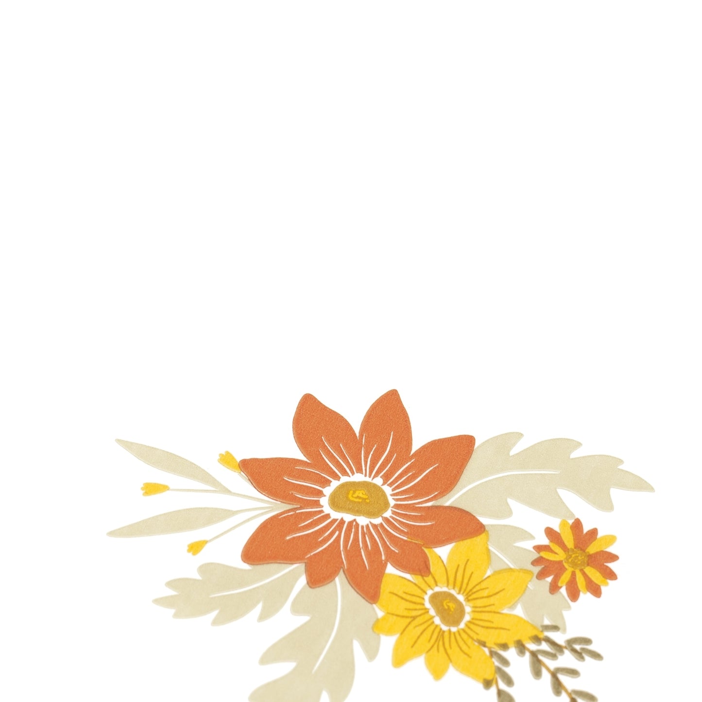 Autumn Floral Cocktail Napkins