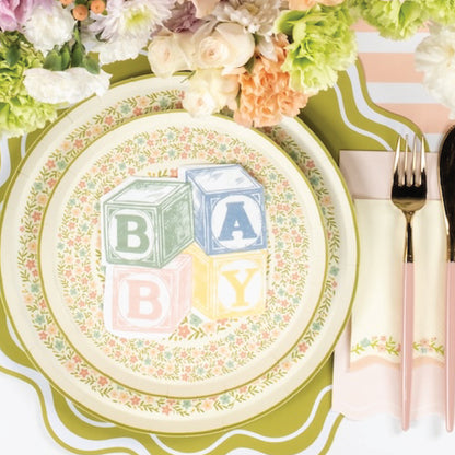 Floral Meadow Dessert Plates- Pre Order Ships January 20th