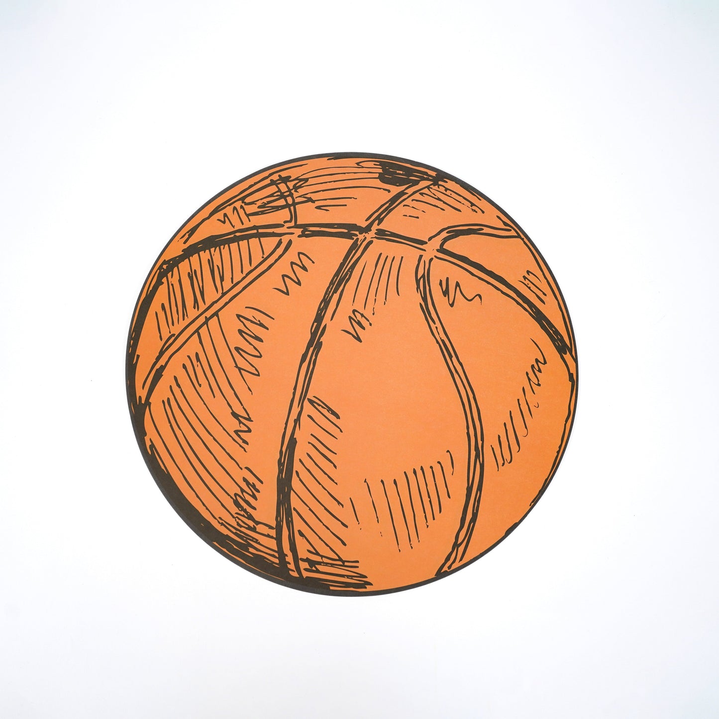 Sports Fan Basketball Paper Placemats