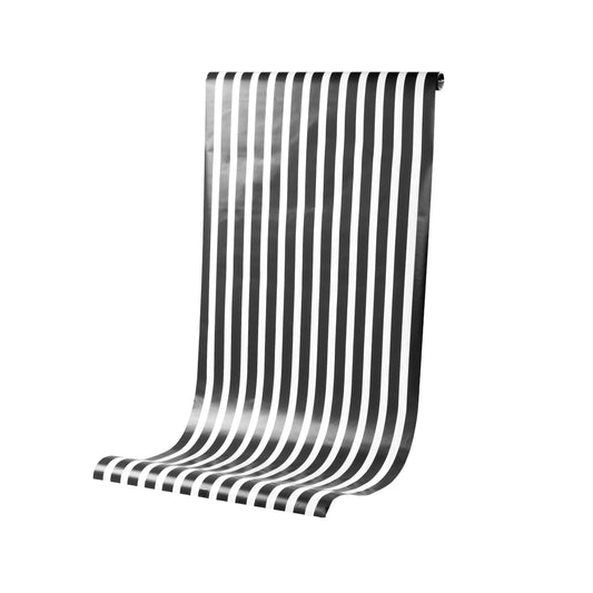 Black Striped Table Runner