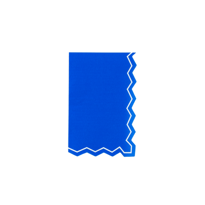 MCL25-GT20- Blue Celebration Chic Guest Towels