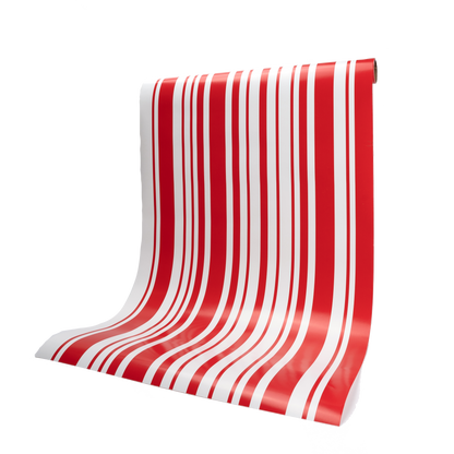 Crimson Red Paper Table Runner