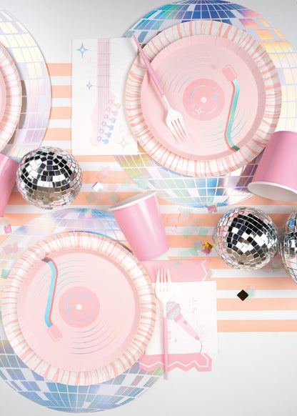 Pop Star Dance Party Disco Ball Placemats