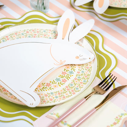 HMY25-DP3- Harmony Bunny Dessert Plates