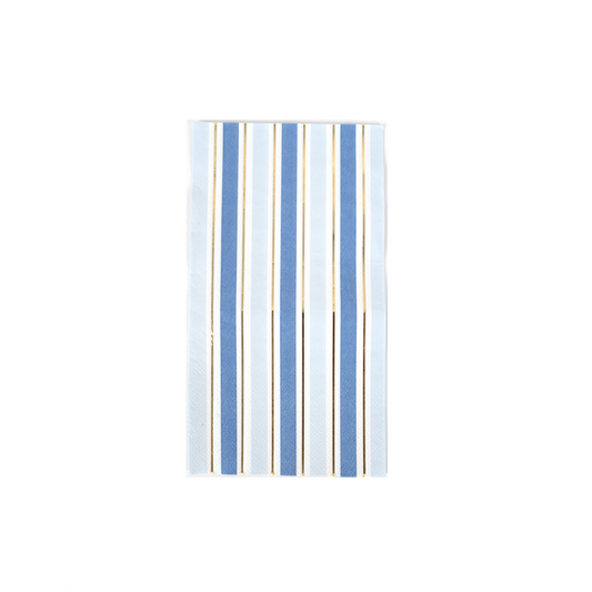 Blue Striped Guest Towels