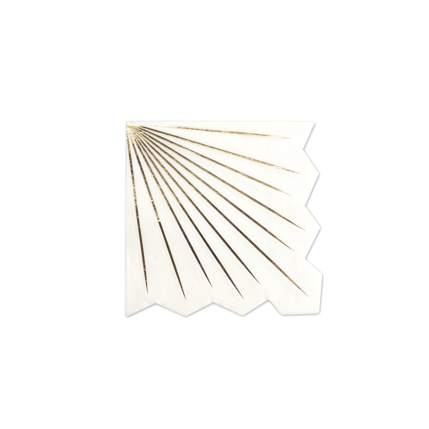 Gold Celebration Chic Beverage Napkins