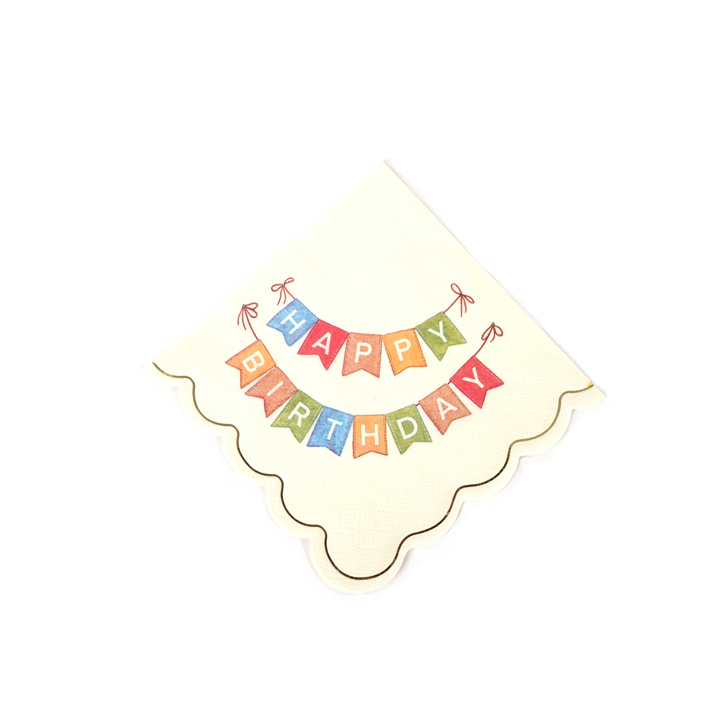 Happy Birthday Beverage Napkins