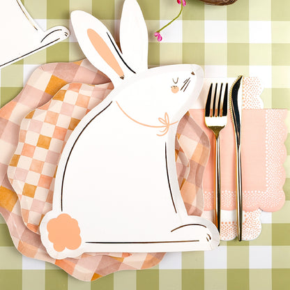 HMY25-DP3- Harmony Bunny Dessert Plates