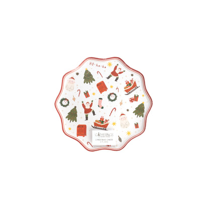 Christmas Cheer Dessert Paper Plates