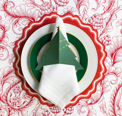 Paper Christmas Tree Napkin Holders