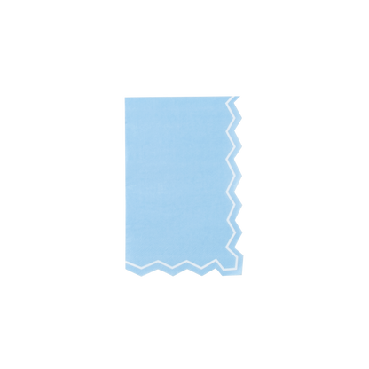 MCL25-GT14- Light Blue Celebration Chic Guest Towels
