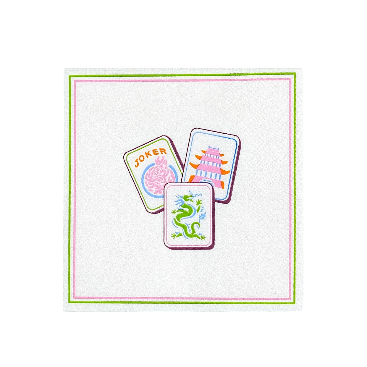 Mahjong Cocktail Napkins