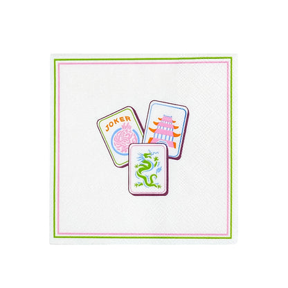 Mahjong Cocktail Napkins