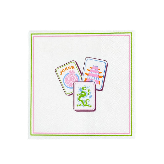 Mahjong Cocktail Napkins