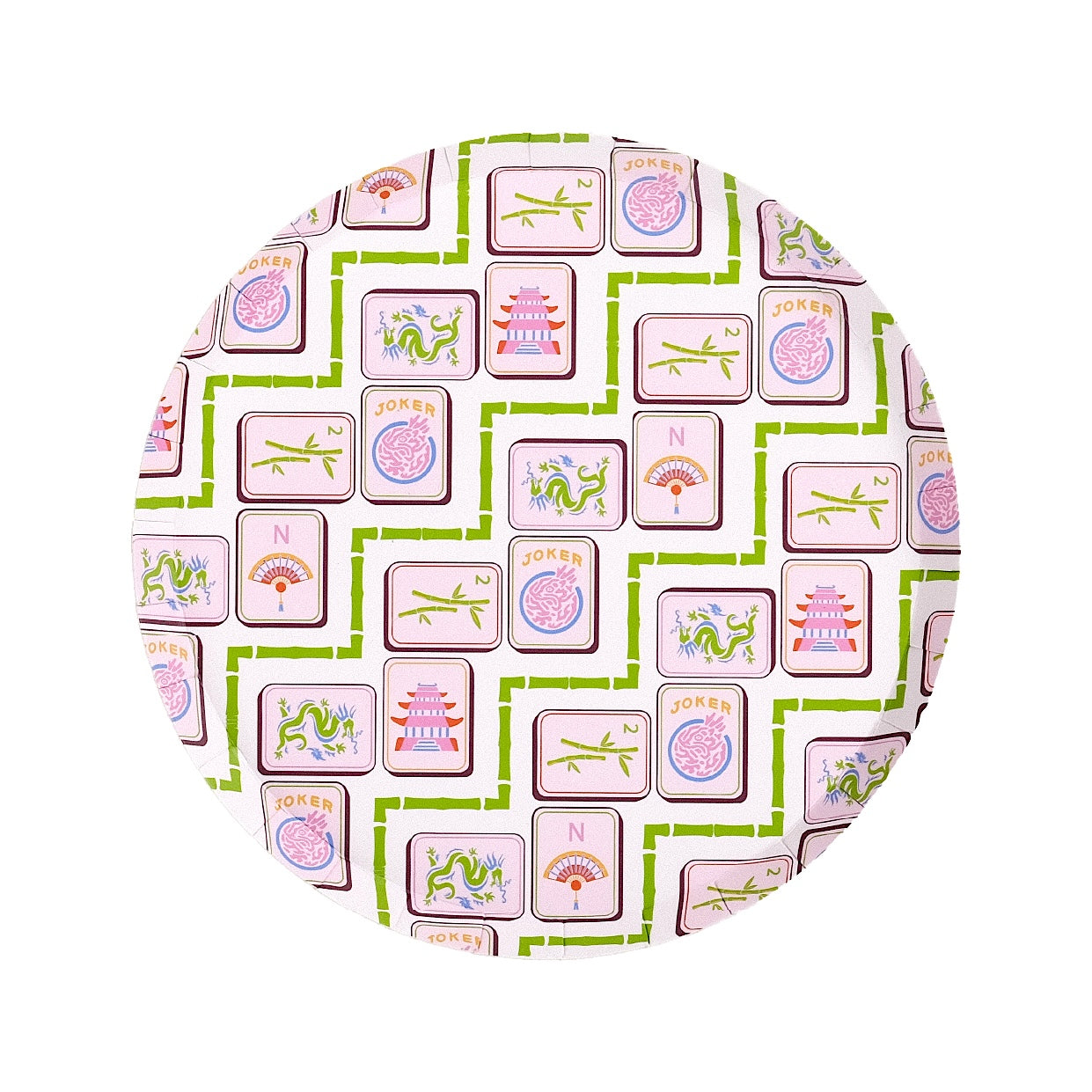 Mahjong Dessert Plates