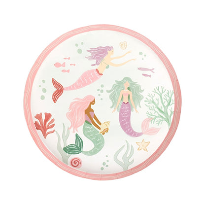Mermaid Dessert Plates