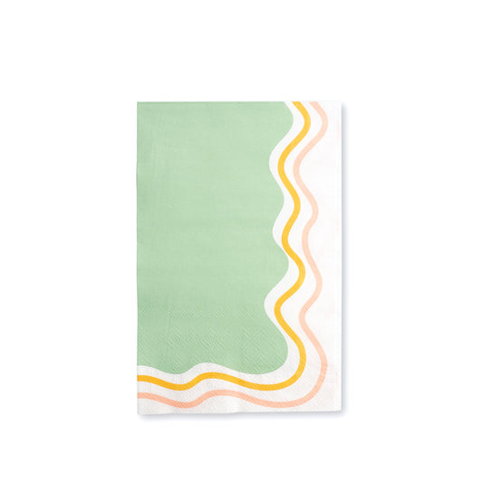 Modern Waves Guest Towels