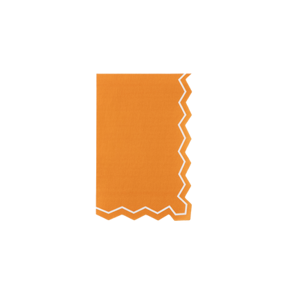 MCL25-GT21- Orange Celebration Chic Guest Towels