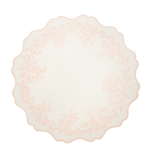 Floral Elegance Pink Placemats- Pre Order Ships January 20th