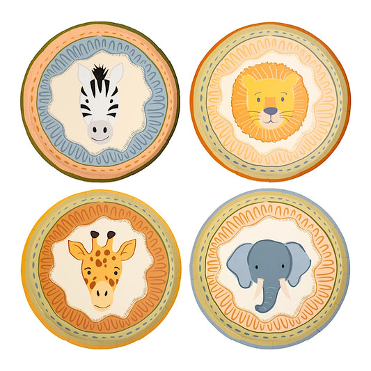 Safari Dessert Plates