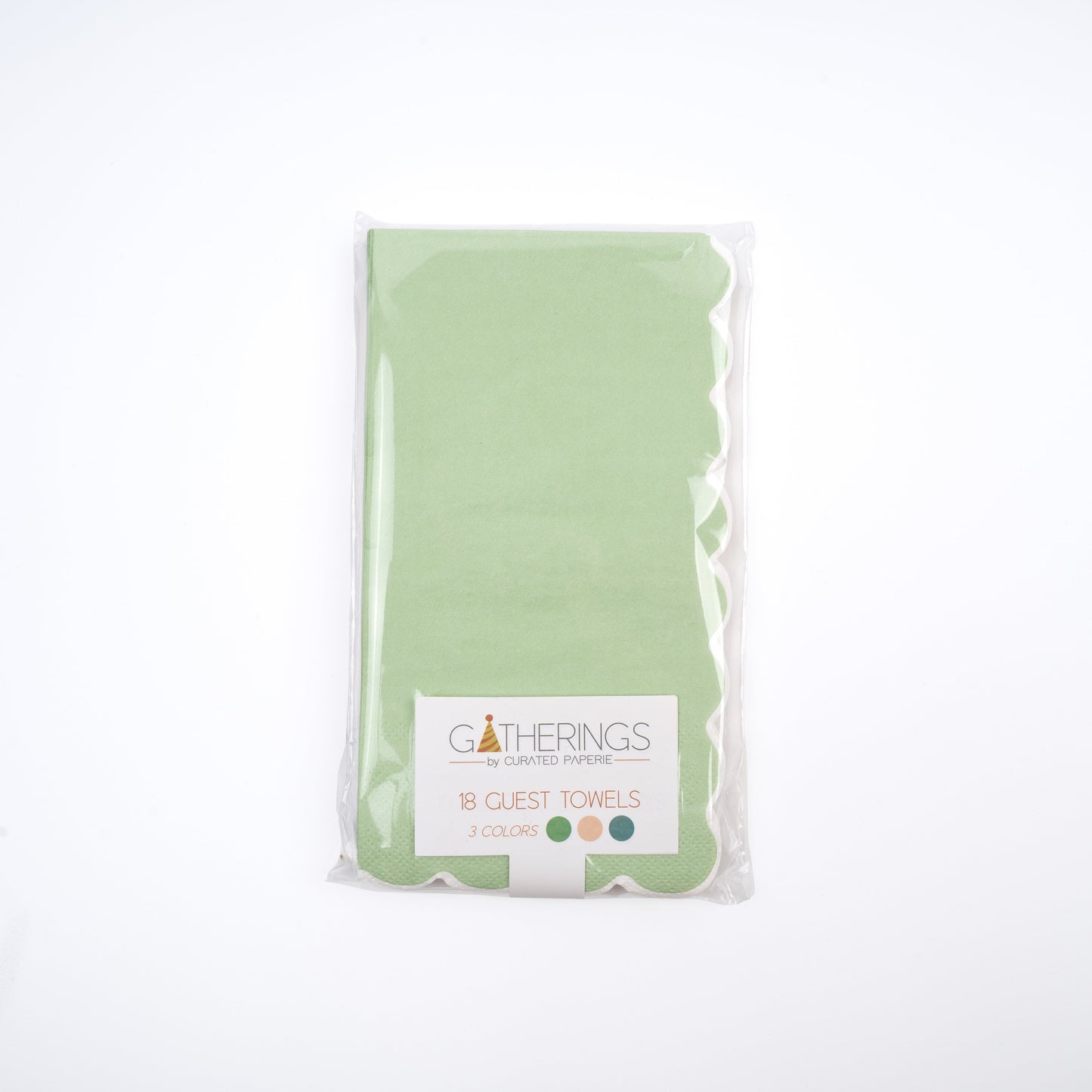 Springtime Scallop Guest Towel