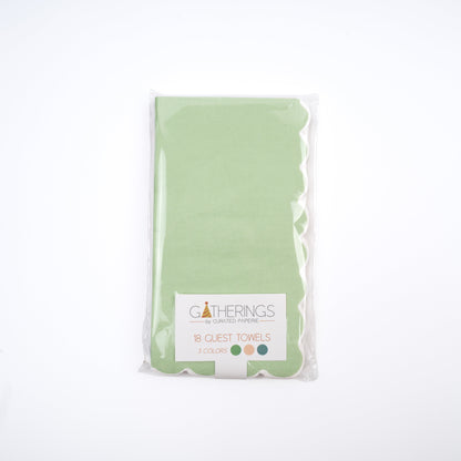 Springtime Scallop Guest Towel