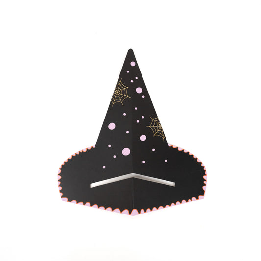 Paper Witch's Hat Halloween Napkin Holder