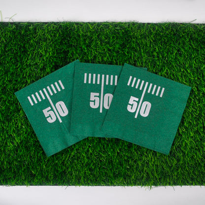 Yard-line Beverage Napkins